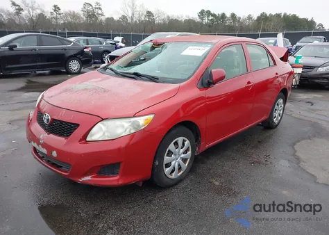 2010 Toyota Corolla Le z USA, uszkodzony, nr VIN 2T1BU4EE9AC238901